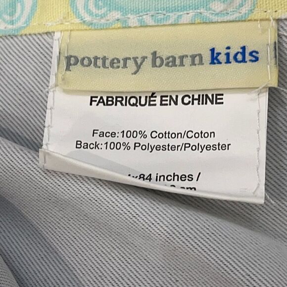 RARE Pottery Barn Kids Claudia Medallion Blackout Curtains / Drapes - Picture 3 of 5